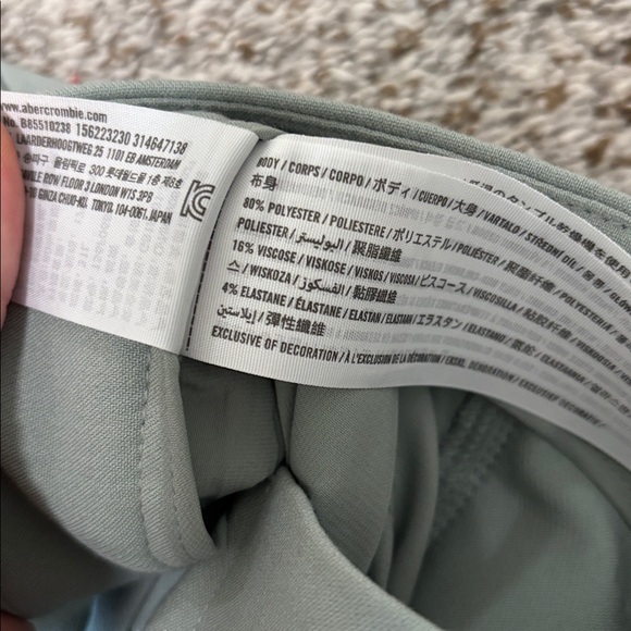 Abercrombie & Fitch Curve Love wide leg pants 12L - Picture 6 of 6